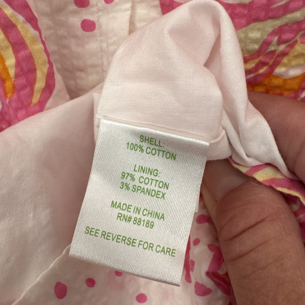 Lilly Pulitzer Tinsley Resort White Conched Out Halter Dress Resort Cruise SZ 6 - Picture 7 of 16
